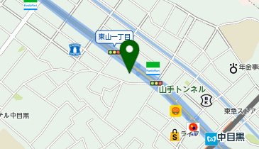 おのせ歯科中目黒の地図画像