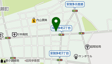 安賀多デンタルクリニックの地図画像