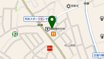 とばやま歯科クリニックの地図画像