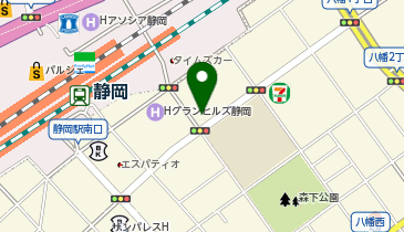 ブランシュデンタルクリニックの地図画像