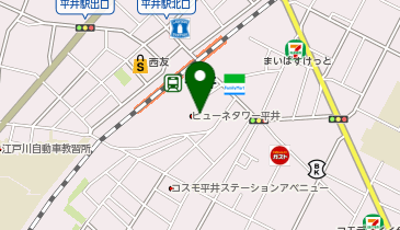 福盛会歯科の地図画像