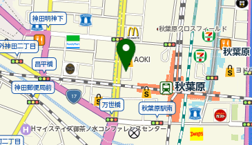 オーラルデザインクリニック秋葉原 歯科&矯正歯科の地図画像