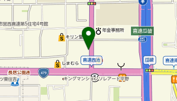 うちの歯科クリニックの地図画像
