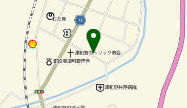 財間歯科医院の地図画像