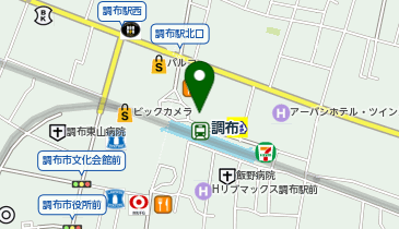 森の泉歯科の地図画像