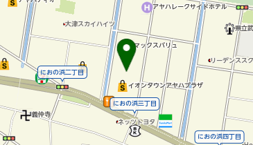 おおつデンタルクリニック歯科・矯正歯科の地図画像