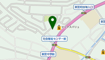 杜の宮かなだ歯科医院の地図画像