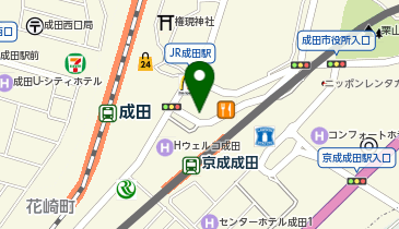 歯科いとう成田の地図画像
