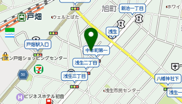 ハル醫院デンタルオフィスの地図画像