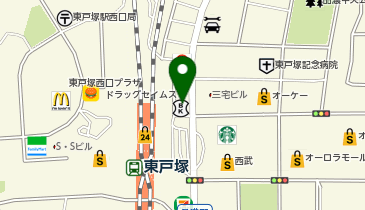 アリスクリニック・歯科の地図画像