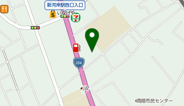 たかしな歯科医院の地図画像