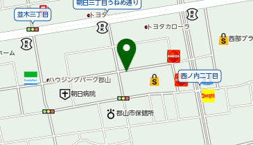 にしむら矯正歯科医院の地図画像
