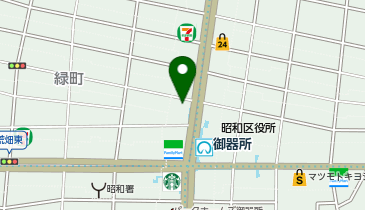まえだ歯科・矯正歯科の地図画像