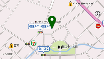 宇賀矯正歯科の地図画像