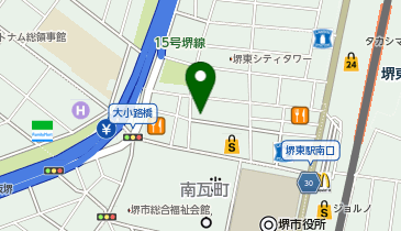 さかき歯科の地図画像