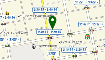 矯正歯科・口腔ケアクリニック知事公館前の地図画像
