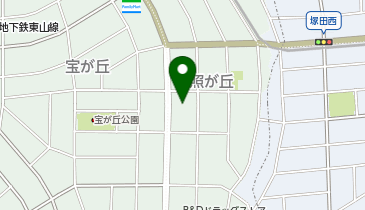 いざわ歯科の地図画像