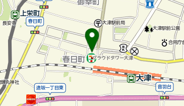 大津むらた歯科・矯正歯科の地図画像