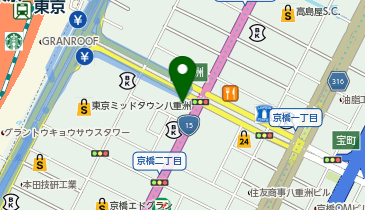 東京ステーション歯科クリニックの地図画像