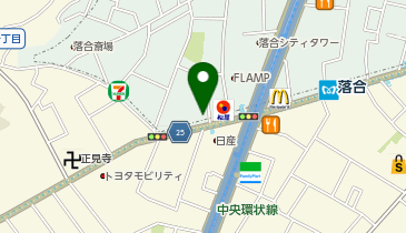 みやぎ歯科クリニック上落合の地図画像