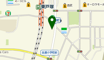 南の街歯科クリニックの地図画像