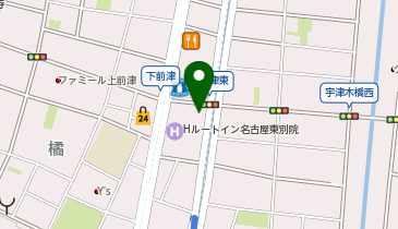 名古屋東別院ヒュッゲデンタルクリニックの地図画像