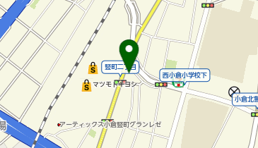 西小倉デンタルクリニックの地図画像
