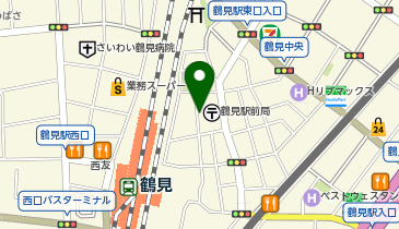 歯科佐藤 横浜鶴見の地図画像