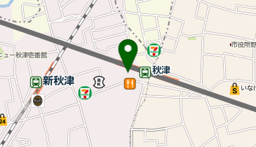 エミオ秋津の歯科・矯正歯科の地図画像