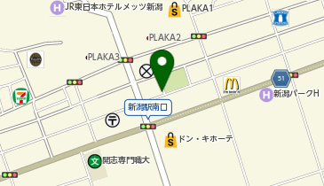 からさわ歯科医院の地図画像