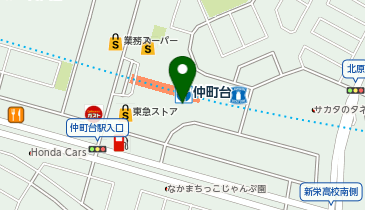 ムーンデンタルクリニックの地図画像