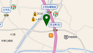 よつばファミリー歯科クリニックの地図画像