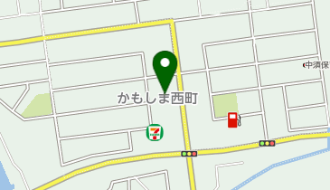 かもしま歯科の地図画像