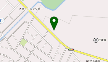 丘珠空港前歯科の地図画像