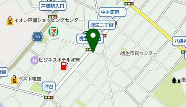 くすだ歯科医院の地図画像