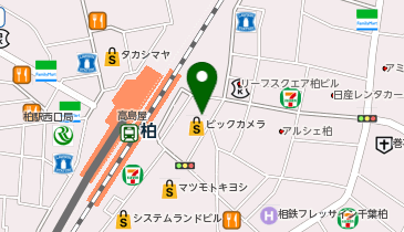 コレクトデンタルクリニック柏の地図画像