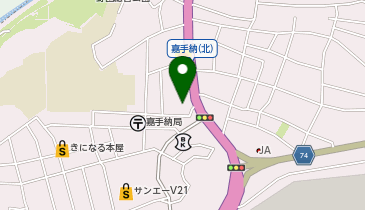 知花歯科医院の地図画像