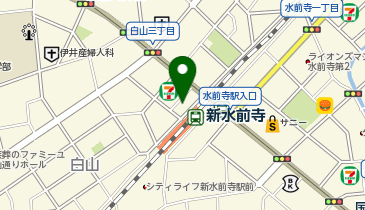 できた矯正歯科の地図画像