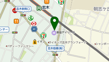 志木かくや歯科クリニックの地図画像