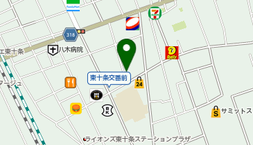アイビーデンタルクリニックの地図画像