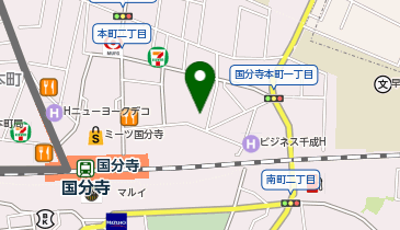 こばやし歯科医院の地図画像