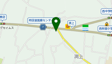 あきる歯科の地図画像