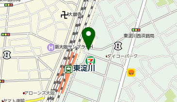 よどがわ歯科クリニックの地図画像