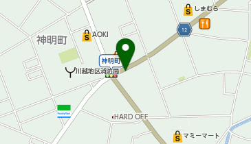 あずまファミリー歯科の地図画像