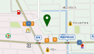くぼ歯科医院の地図画像