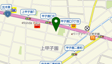 オクノ歯科医院の地図画像