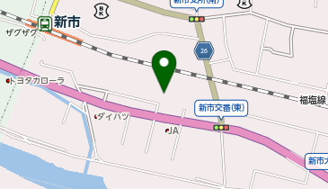 新市歯科医院の地図画像