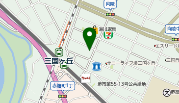 三国ヶ丘リコリス歯科の地図画像