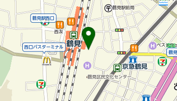 千賀デンタルクリニックシァル鶴見医院の地図画像