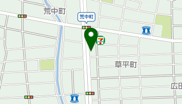 荒中歯科医院の地図画像